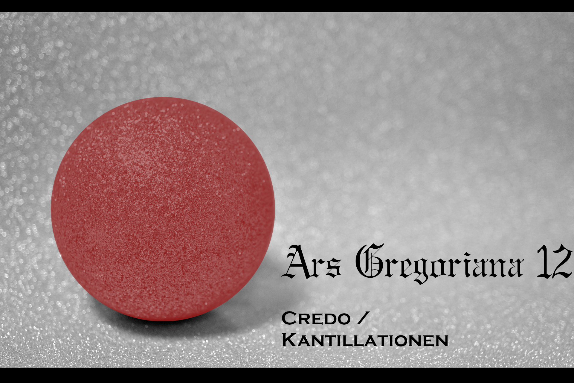 Ars Gregoriana 12