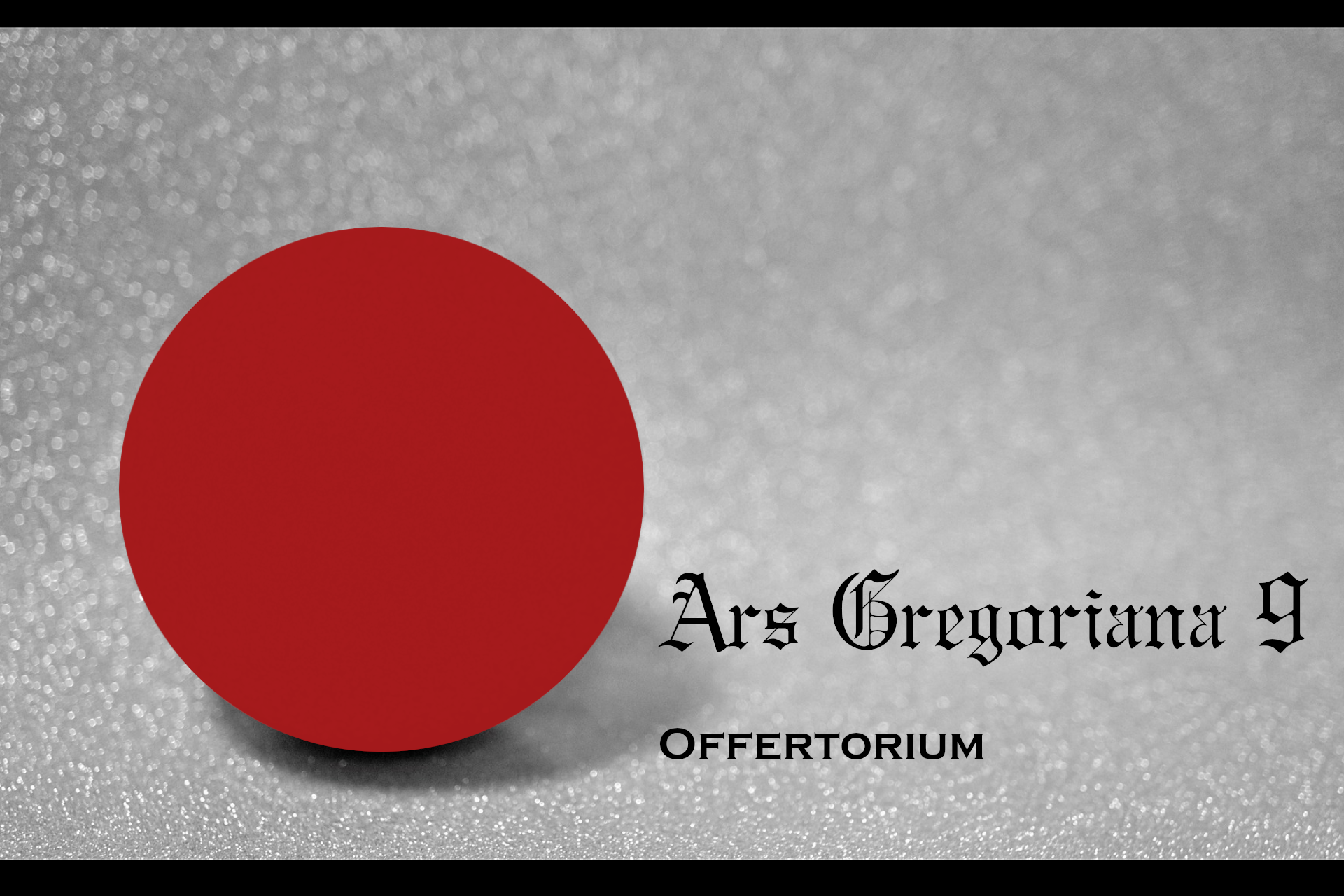 Ars Gregoriana 9