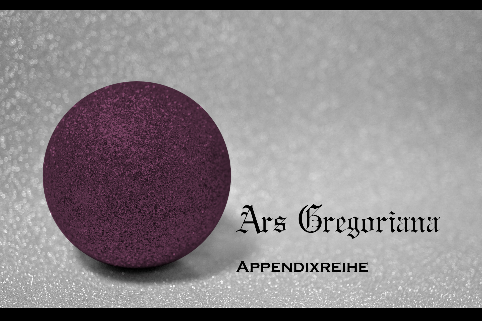Ars Gregoriana Appendixreihe